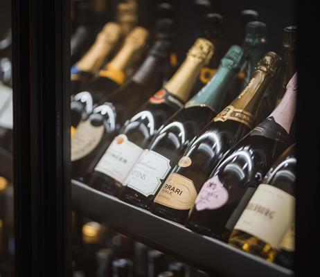 Bottles of Sparkling Wine